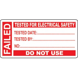 Failed - PAT Test Write On Labels (Roll of 250) - TESTTTTT!!!!! Failed - PAT Test Write On Labels (Roll of 250) - TESTTTTT!!!!!