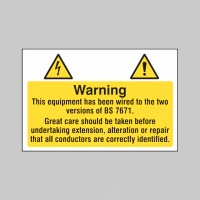 Warning - Wired to the Two Versions - Labels - TESTTTTT!!!!! Warning - Wired to the Two Versions - Labels - TESTTTTT!!!!!