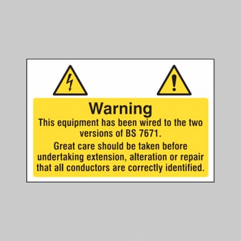 Warning - Wired to the Two Versions - Labels - TESTTTTT!!!!! Warning - Wired to the Two Versions - Labels - TESTTTTT!!!!!