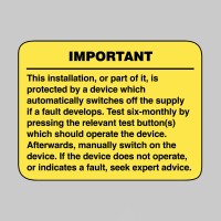 RCD Test - Labels - TESTTTTT!!!!! RCD Test - Labels - TESTTTTT!!!!!