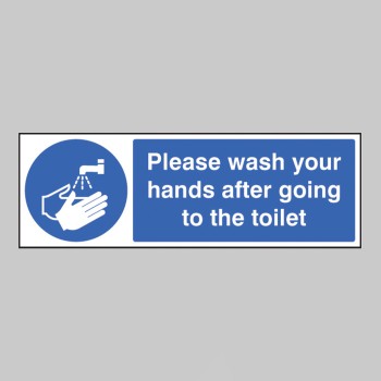 Please Wash Your Hands After Going to Toilet - TESTTTTT!!!!! 