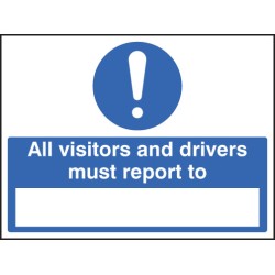 All Drivers & Visitors Must Report to (Space to Insert Text) - TESTTTTT!!!!! All Drivers & Visitors Must Report to (Space to Insert Text) - TESTTTTT!!!!!
