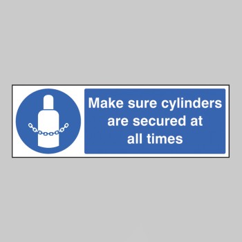 Make Sure Cylinders Are Secure At All Times - TESTTTTT!!!!! 