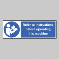 Refer to Instructions Before Operating this Machine - TESTTTTT!!!!! 