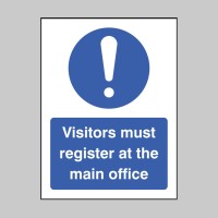 Visitors Must Register At the Main Office - TESTTTTT!!!!! 