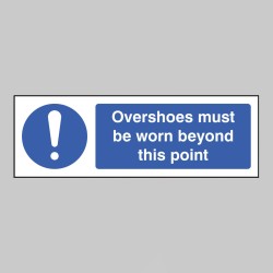 Overshoes Must be Worn Beyond this Point - TESTTTTT!!!!! Overshoes Must be Worn Beyond this Point - TESTTTTT!!!!!