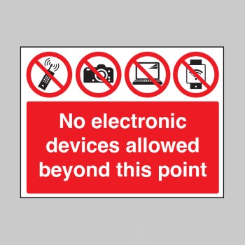 No Electronic Devices Allowed Beyond this Point  - TESTTTTT!!!!! 