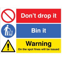 Don't Drop it - Bin in - On the Spot Fines will be issued - TESTTTTT!!!!! Don't Drop it - Bin in - On the Spot Fines will be issued - TESTTTTT!!!!!