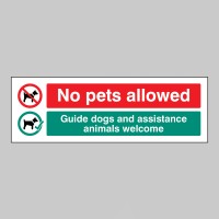 No Pets Allowed - Guide Dogs and Assistance Animals Welcome - TESTTTTT!!!!! 