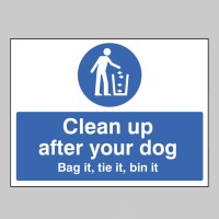Clean Up After Your Dog Bag it - Tie it - Bin It - TESTTTTT!!!!! 