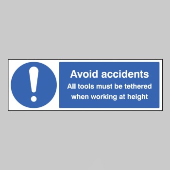 Avoid Accidents - All Tools must be Tethered - TESTTTTT!!!!! Avoid Accidents - All Tools must be Tethered - TESTTTTT!!!!!