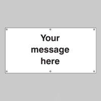 Your Message Here - Banner with Eyelets - 1270 x 610mm - TESTTTTT!!!!! Your Message Here - Banner with Eyelets - 1270 x 610mm - TESTTTTT!!!!!