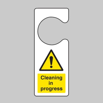 Cleaning in Progress - Door Hanger - TESTTTTT!!!!! 