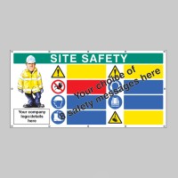 Custom Site Safety Banner - Select 8 Safety Messages - Add Logo & Details - TESTTTTT!!!!! Custom Site Safety Banner - Select 8 Safety Messages - Add Logo & Details - TESTTTTT!!!!!