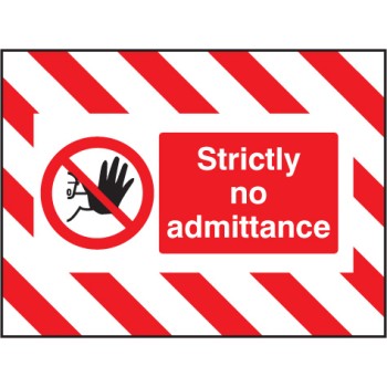 Door Screen Sign - Strictly No Admittance - TESTTTTT!!!!! Door Screen Sign - Strictly No Admittance - TESTTTTT!!!!!
