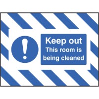 Door Screen Sign - Keep Out - This Room Is Being Cleaned - TESTTTTT!!!!! 