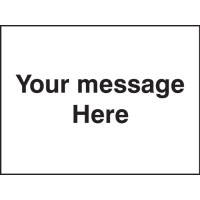 Your Message Here - Door Screen Sign - TESTTTTT!!!!! 