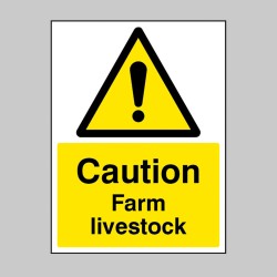 Caution - Farm Livestock - TESTTTTT!!!!! Caution - Farm Livestock - TESTTTTT!!!!!