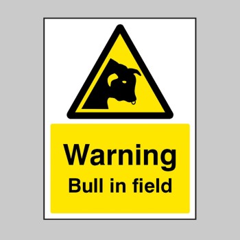 Warning - Bull in Field - TESTTTTT!!!!! 