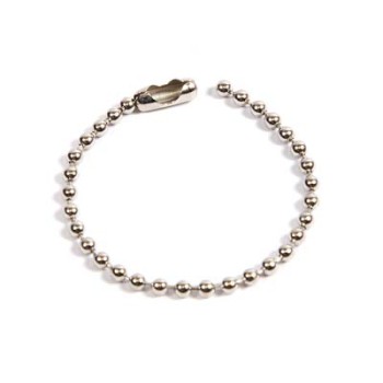 Metal Ball Chain with Connector - 100mm (Pack of 50) - TESTTTTT!!!!! 