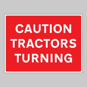 Caution - Tractors Turning - TESTTTTT!!!!! 