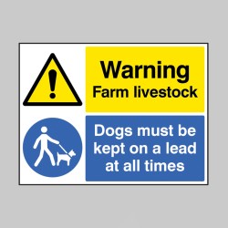 Warning - Farm Livestock - Dogs must be Kept on a Lead - TESTTTTT!!!!! Warning - Farm Livestock - Dogs must be Kept on a Lead - TESTTTTT!!!!!
