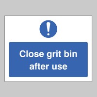 Close Grit Bin after Use - TESTTTTT!!!!! Close Grit Bin after Use - TESTTTTT!!!!!