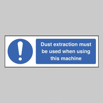 Dust Extraction must be used when using this Machine - TESTTTTT!!!!! Dust Extraction must be used when using this Machine - TESTTTTT!!!!!
