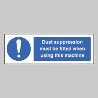 Dust Suppression must be Fitted when using this Machine - TESTTTTT!!!!! Dust Suppression must be Fitted when using this Machine - TESTTTTT!!!!!