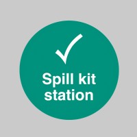Spill Kit Station - Floor Graphic - TESTTTTT!!!!! Spill Kit Station - Floor Graphic - TESTTTTT!!!!!