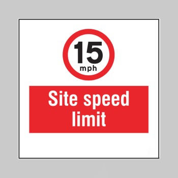 15mph - Site Speed Limit - Add a Logo - Site Saver - TESTTTTT!!!!! 