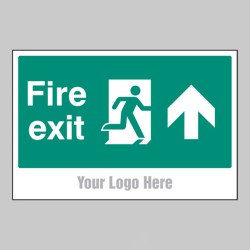 Fire Exit - Arrow Up / Straight On - Add a Logo - Site Saver - TESTTTTT!!!!! Fire Exit - Arrow Up / Straight On - Add a Logo - Site Saver - TESTTTTT!!!!!