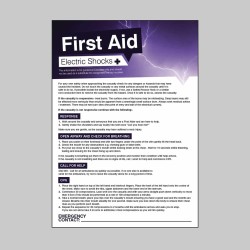 Electric Shocks - First Aid Poster - TESTTTTT!!!!! Electric Shocks - First Aid Poster - TESTTTTT!!!!!