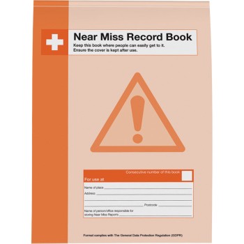 A4 Near Miss Record Book - TESTTTTT!!!!! A4 Near Miss Record Book - TESTTTTT!!!!!