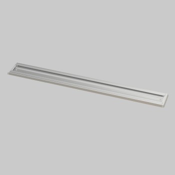 Aluminium Channelled Hanging Rail with Blue End Caps - TESTTTTT!!!!! Aluminium Channelled Hanging Rail with Blue End Caps - TESTTTTT!!!!!