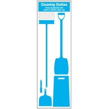 Cleaning Station Shadow Board (5 piece) - TESTTTTT!!!!! Cleaning Station Shadow Board (5 piece) - TESTTTTT!!!!!