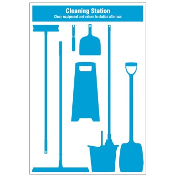 Cleaning Station Shadow Board (8 piece) - TESTTTTT!!!!! Cleaning Station Shadow Board (8 piece) - TESTTTTT!!!!!