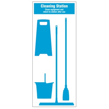 Cleaning Station Shadow Board (4 piece) - TESTTTTT!!!!! Cleaning Station Shadow Board (4 piece) - TESTTTTT!!!!!