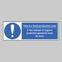 Food Production Area PPE Garments Must be Worn - TESTTTTT!!!!! 