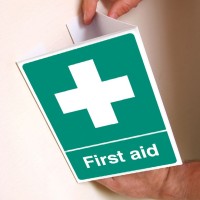 First Aid - Projecting Sign - TESTTTTT!!!!! 