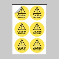 Caution - Hot Water Labels - TESTTTTT!!!!! 