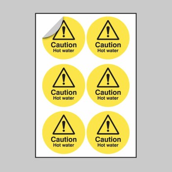 Caution - Hot Water Labels - TESTTTTT!!!!! 