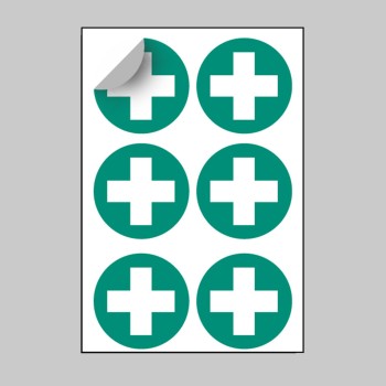 First Aid Symbol Labels (Sheet of 6) - TESTTTTT!!!!! First Aid Symbol Labels (Sheet of 6) - TESTTTTT!!!!!