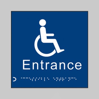 Braille - Disabled Entrance - TESTTTTT!!!!! 