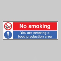 No Smoking You Are Entering a Food Production Area - TESTTTTT!!!!! No Smoking You Are Entering a Food Production Area - TESTTTTT!!!!!