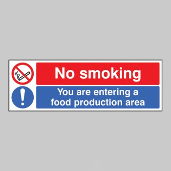 No Smoking You Are Entering a Food Production Area - TESTTTTT!!!!! No Smoking You Are Entering a Food Production Area - TESTTTTT!!!!!