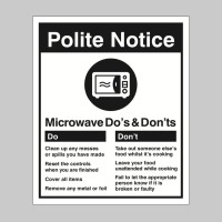 Microwave - Do's & Don'ts - TESTTTTT!!!!! Microwave - Do's & Don'ts - TESTTTTT!!!!!