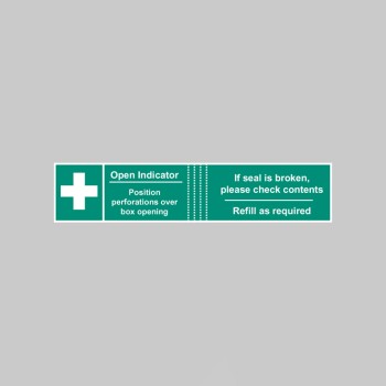 First Aid Box Tamper Labels (Pack of 50) - TESTTTTT!!!!! First Aid Box Tamper Labels (Pack of 50) - TESTTTTT!!!!!