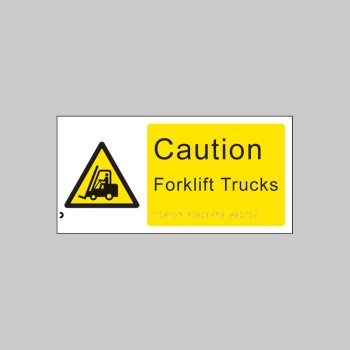 Braille - Caution - Forklift Trucks - TESTTTTT!!!!! 