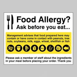 Food Allergy Notice - TESTTTTT!!!!! Food Allergy Notice - TESTTTTT!!!!!